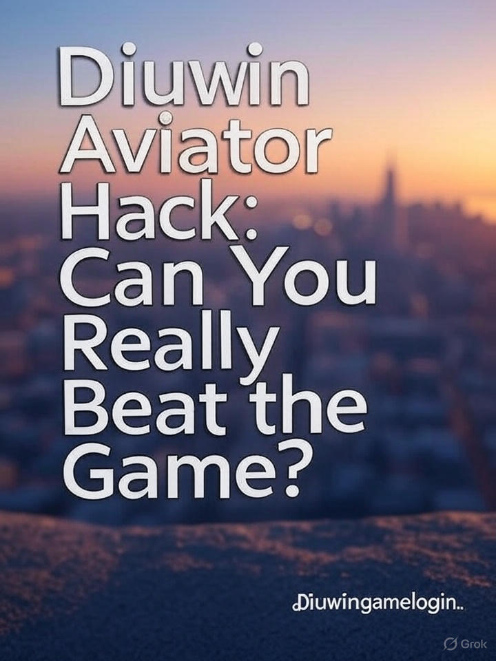 Diuwin Aviator Hack Can You Really